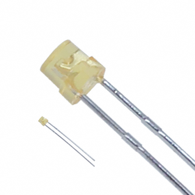 Amber 595nm LED Indication - Discrete 2.05V Radial